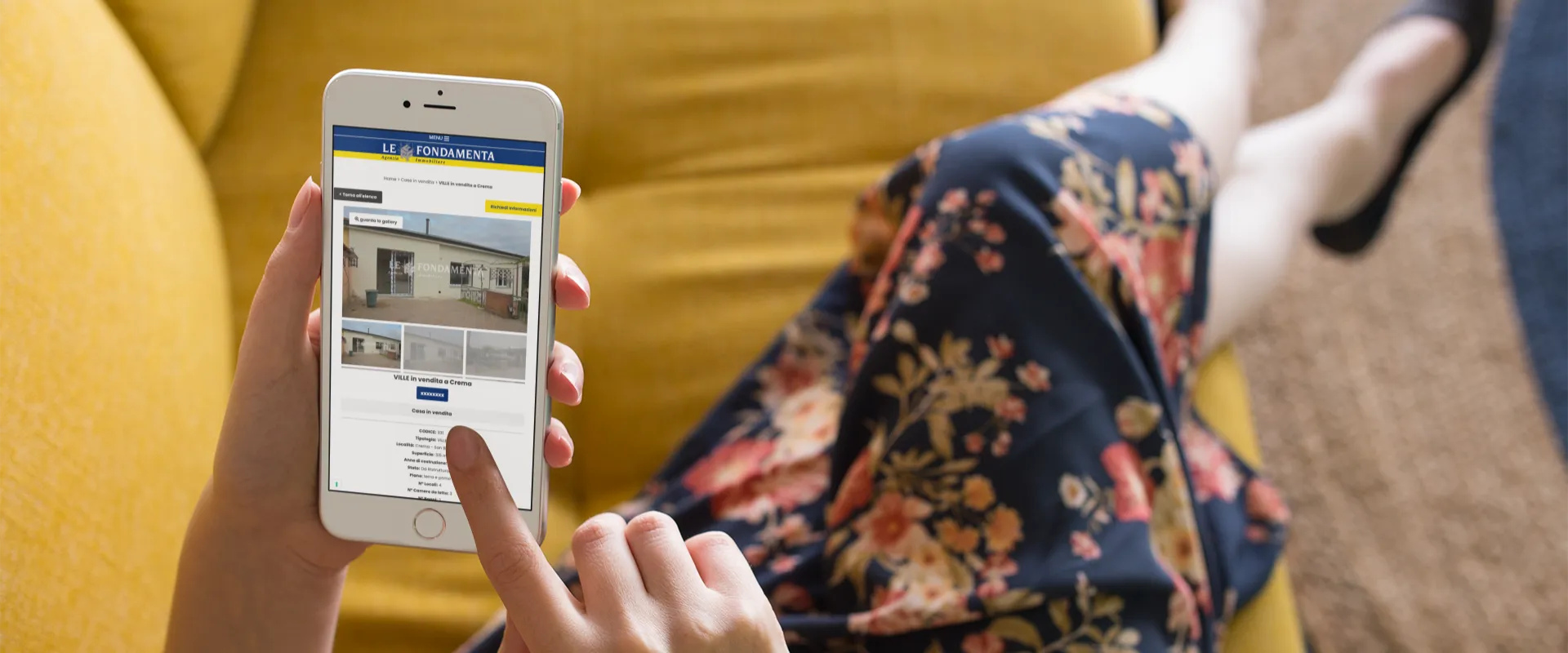 Sviluppo sito web: agenzia immobiliare a Crema