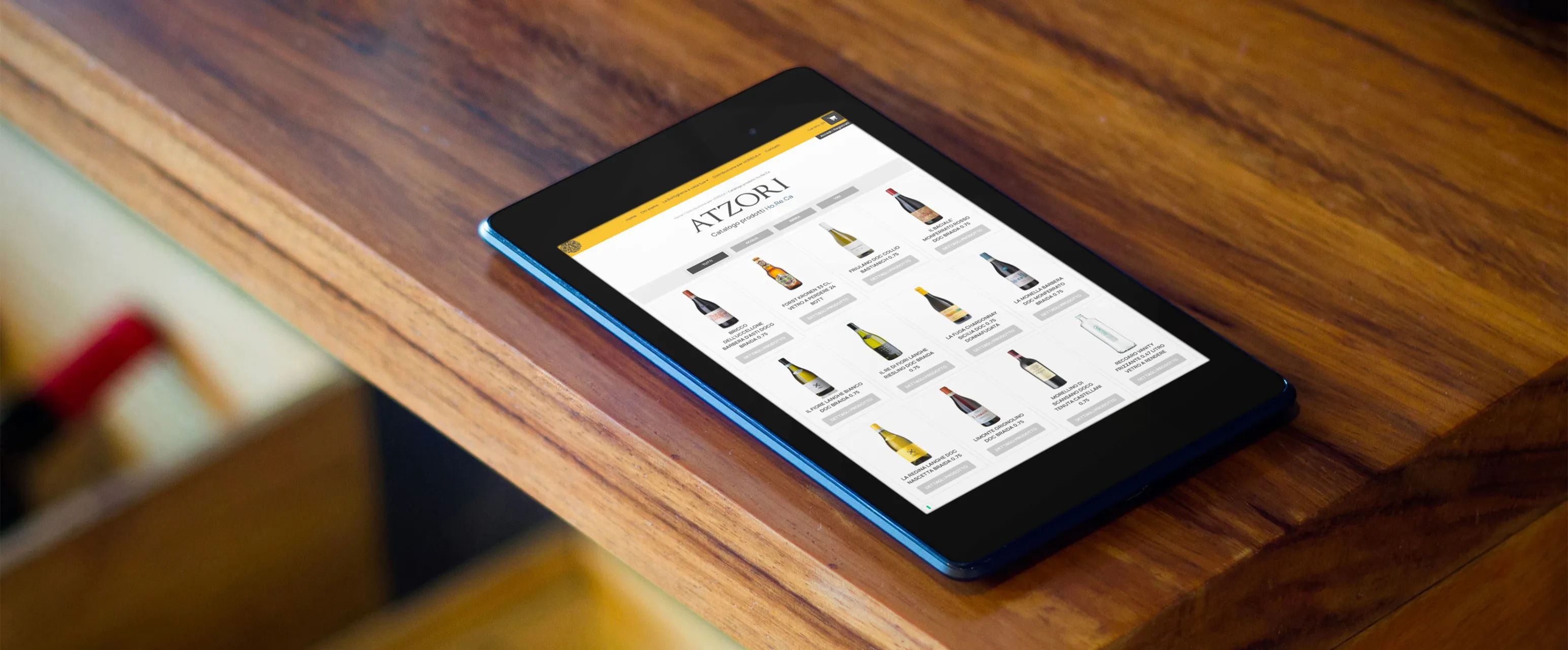 Sviluppo sito web: vendita bevande a Varese