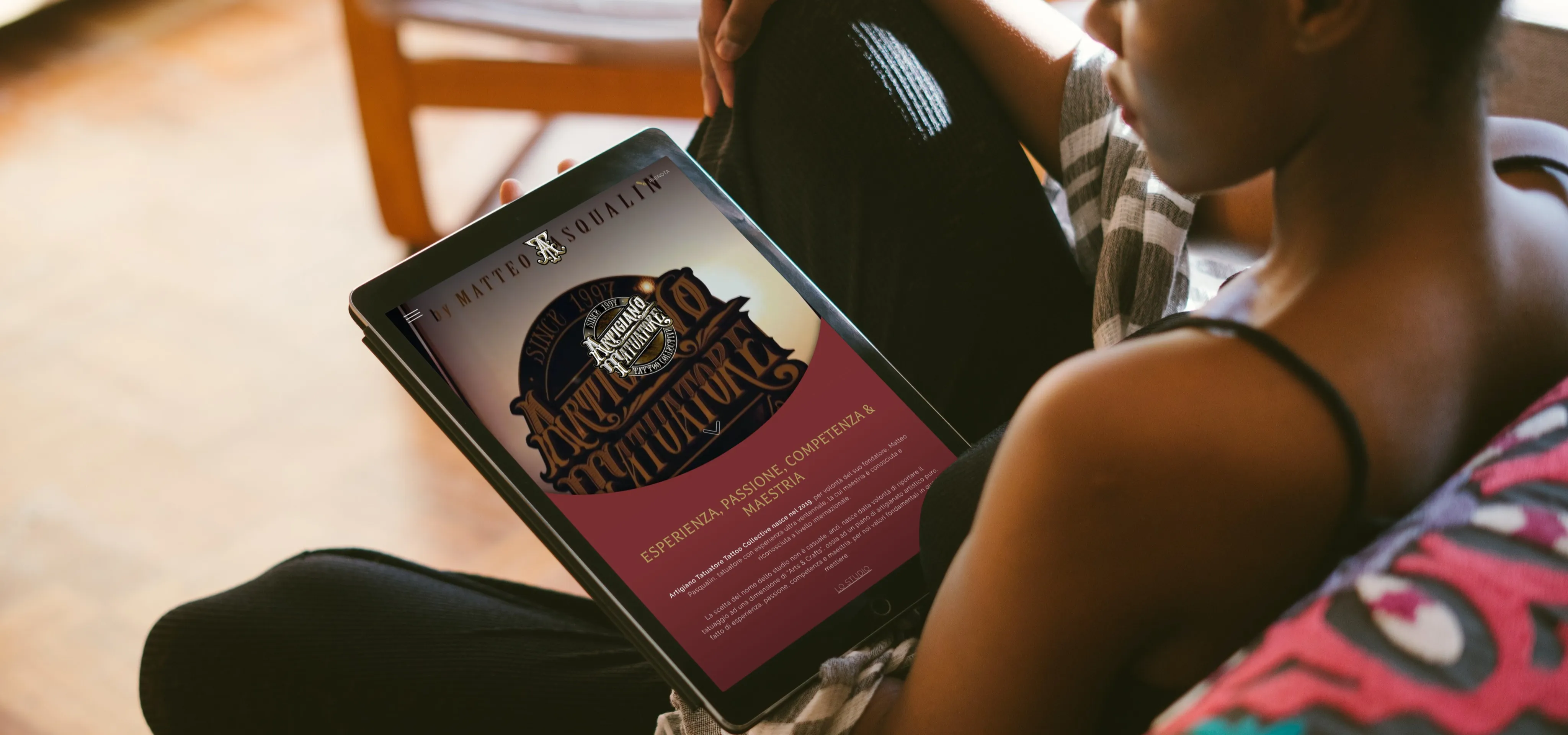 Realizzazione sito web: studio tatuatori a Bergamo