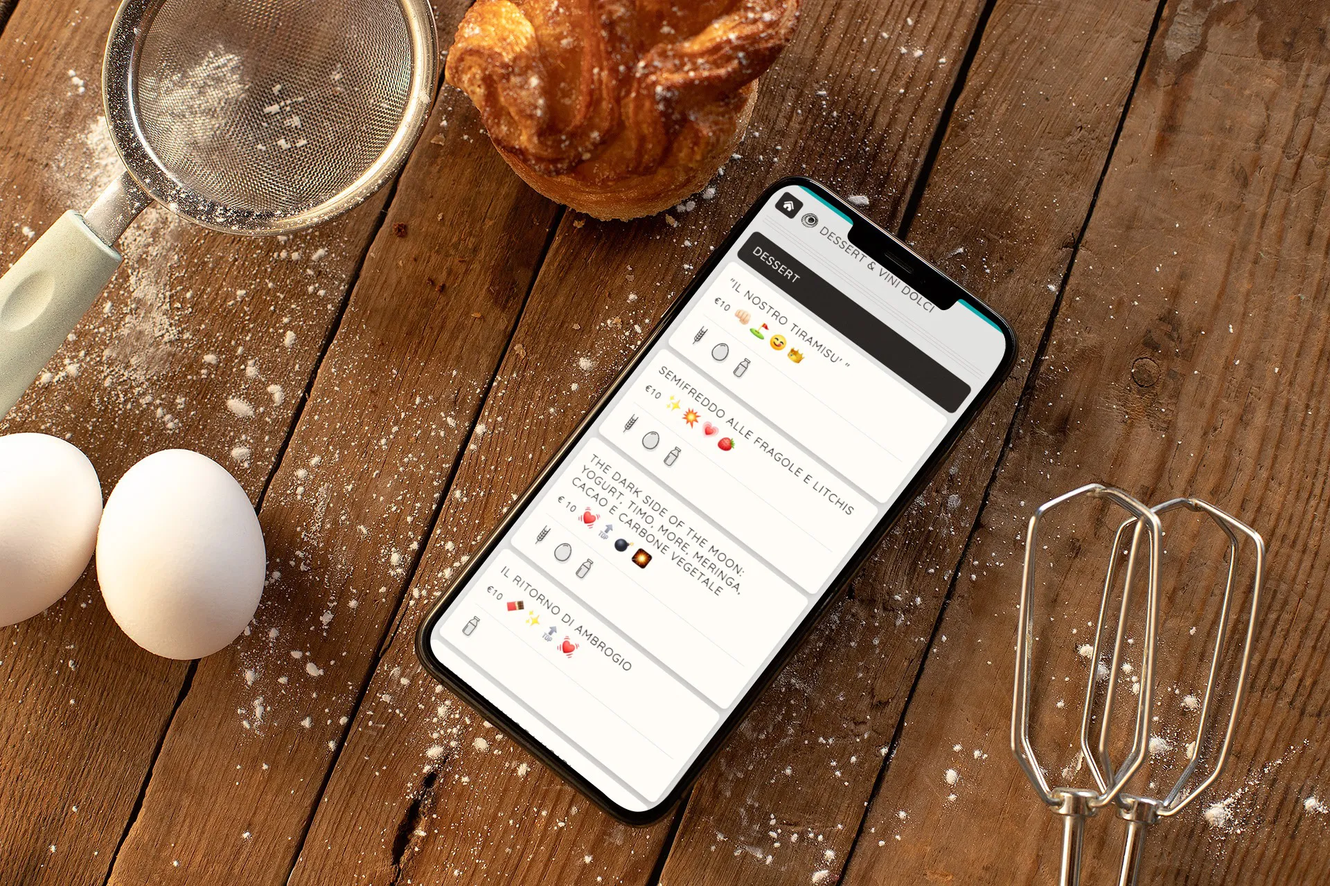 Sviluppo web app: men&ugrave; digitale QR Code